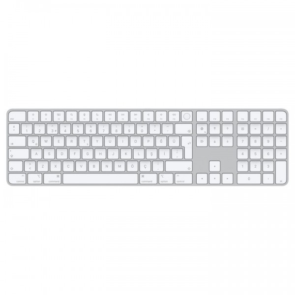 Apple Magic Keyboard Touch ID - TR Q (Apple çipe sahip Mac modelleri için sayısal tuş takımlı)